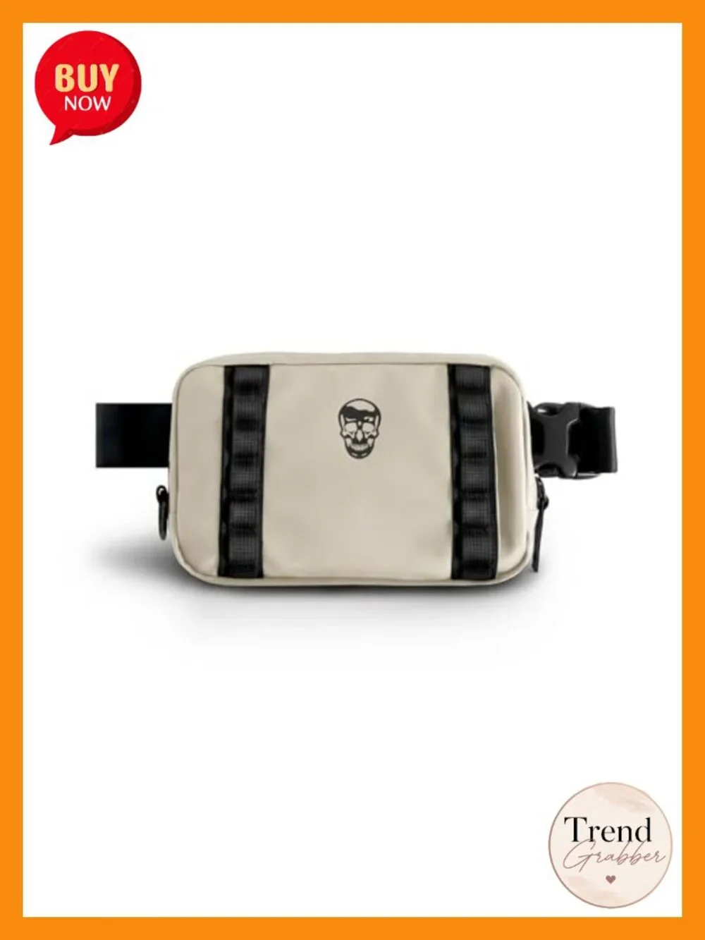 Waterproof Crossbody Sling Bag with Hidden Pocket Adjustable Strap Travel